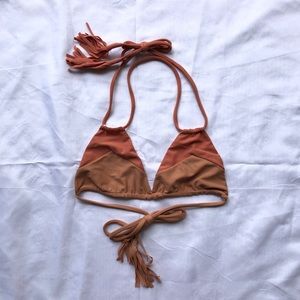 Acacia Cannons Top in Papaya/Topless